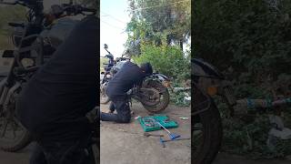 Bike BrokenWelding Fault😔😔 shorts automobile bike bikes trending reels youtubeshorts [upl. by Hplodur]