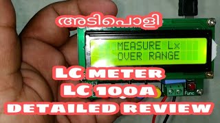 LC meter LC 100a detailed review and checking [upl. by Anatnom472]