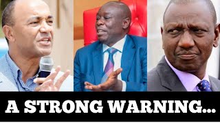 PANIC as Peter Kenneth makes a comeback with a STRONG WARNING to Ruto [upl. by Aiuoqes]