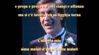 MINO REITANO CALABRIA MIA YouTube [upl. by Dippold]