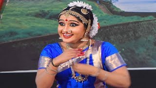 BHARATHANATYAM  FIRST  ANASWARA P  KNR ARTS FEST 2019 [upl. by Ahsenauj918]