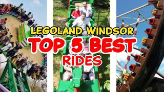 Top 5 rides at Legoland Windsor Resort  Windsor UK  2022 [upl. by Anohsal923]