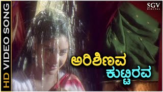 Arishinavva Kuttiravva  Thavarina Thotillu  HD Video Song  Charanraj Ramkumar Shruthi [upl. by Wandis359]