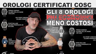 Gli 8 orologi certificati COSC meno costosi analisi dei calibri [upl. by Cale626]