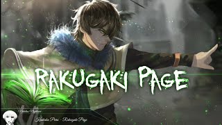 【Nightcore】 Opening 6 Black Clover「Rakugaki Page」 Lyrics [upl. by Anohsal827]