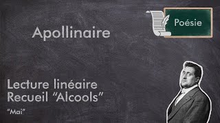 APOLLINAIRE Mai Alcools [upl. by Assyla]