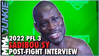 Sadibou Sy eyes welterweight championship Its my year I really do believe it  2022 PFL 3 [upl. by Arley26]