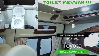 Toyota Hiace dengan Toilet didalamnya Keren Banget [upl. by Inajar]