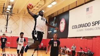 Zion Williamson Throws Down HAMMER At USA Basketball Camp EXCLUSIVE Interview 🏆 [upl. by Nwaf]