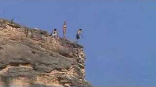 Cliff jump  Shipwreck in Kauai [upl. by Henig]