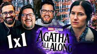 AGATHA ALL ALONG SEASON 1 EPISODE 1 REACTION 1x1 Breakdown and Review  Marvel • WandaVision [upl. by Aneelahs]