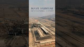 Navi Mumbai International Airport droneman airport navimumbai shorts adani [upl. by Erdrich]