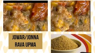 JowarJonna recipes  Jonna upma Healthy Jonna  Jowar Millets  one pot meal with Jowar  Healthy [upl. by Kaz241]