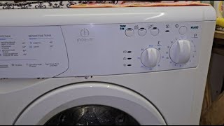 Washing machine Indesit WIA 101 Review [upl. by Divadleahcim]