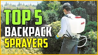 Top 5 Best Backpack Sprayers 2022 [upl. by Sidky762]