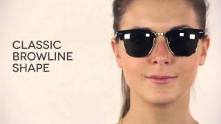 RayBan RB3016 Clubmaster Classic Sunglasses Review  SmartBuyGlasses [upl. by Cown585]