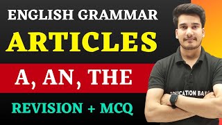 Articles in English Grammar  Uses of A An amp The  Definite amp Indefinite Articles  Education Baba [upl. by Nelan]