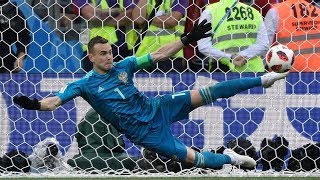 Best Goalkeeper Saves  World Cup 2018 Russia HD [upl. by Akitahs]