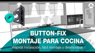 CÓMO TE PUEDE AYUDAR BUTTONFIX EN LOS MONTAJES DE COCINAS [upl. by Naellij]