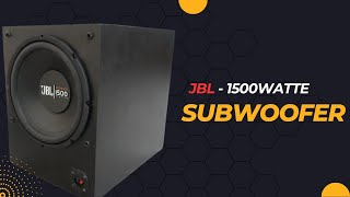 Best JBL 1500 Sub Woofer At Low Cost In Chennai [upl. by Adneral]