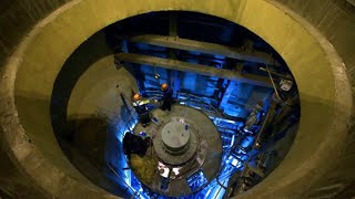 Bizarre Radioactive fluorescence inside the nuclear reactor [upl. by Ahsemat]