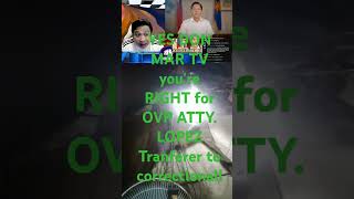 YES Don Mar TV about ATTY Lopez Transfer to CORRECTIONAL was OUTLAWHahahaDiyos meo for santo [upl. by Esiole390]