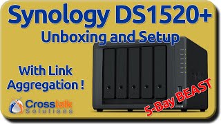 Synology DS1520 Unboxing and Setup [upl. by Annaj543]