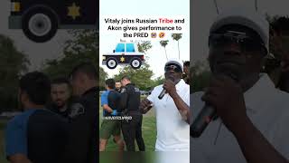 Vitaly joins Tribe and Akon sings to PRED while hes getting arrested 😭🤣 vitaly akon [upl. by Guyon]