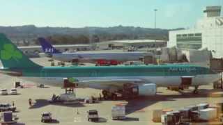 Welcome Aer Lingus to SFO [upl. by Llert]