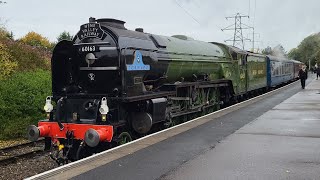 60163 Tornado arriving into Peterborough NVR [upl. by Pain]