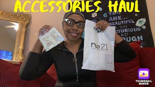 ACCESSORIES HAUL  RUE 21  CITITRENDS ETC [upl. by Salangi]