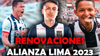 ALIANZA LIMA Y SUS RENOVACIONES SE COMIENZA A ARMAR EL EQUIPO PARA EL 2023 [upl. by Fenny561]