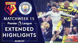 Watford v Manchester City  PREMIER LEAGUE HIGHLIGHTS  1242021  NBC Sports [upl. by Trenna888]