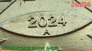 2024 Rolle Münz 20 Euro Cent Germany [upl. by Haskell983]