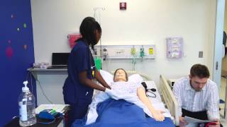 Nursing Simulation Scenario Physical Assessment [upl. by Esirahc]