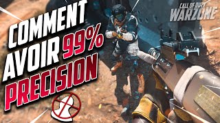 Comment Avoir une MEILLEURE PRÉCISION en Warzone  TUTO AIM GUIDE 2 [upl. by Magdaia]