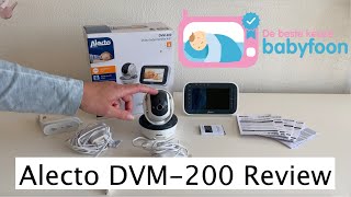 Video Review Alecto DVM200 door Bestekeuzebabyfoonnl [upl. by Darell899]