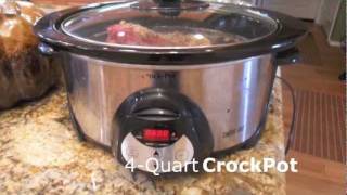 How To Make RIbs with a Crock Pot [upl. by Eltsyrk]