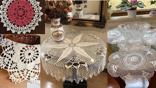 A Collection of Very Awesome Crochet PatternsTableclothsDoilies [upl. by Nelaf]