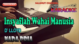 KEAGUNGAN TUHAN KARAOKE NADA PRIA EDO [upl. by Maibach]