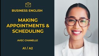 Appointments and Scheduling  Gestion des Rendezvous  Apprendre Anglais  Replay Webinaire [upl. by Zigrang]