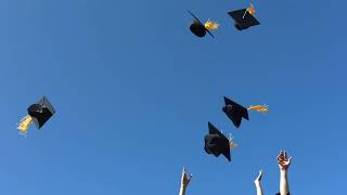 tossing graduation caps slow motion Graduación video [upl. by Trela]