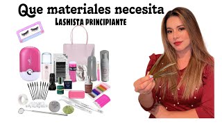 Que materiales necesitas para hacer extensiones de pestañas [upl. by Uhp]