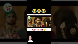 bahubali funny dubbing funny comedy memes shorts [upl. by Neelrad]