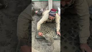 Cement Tiles Crafting Process seetechnology diy shorts [upl. by Vey980]