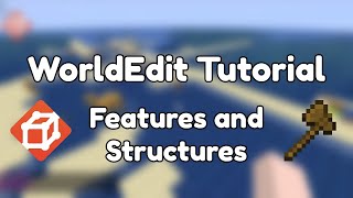 WorldEdit Feature and Structure Generation Tutorial [upl. by Cutlerr]