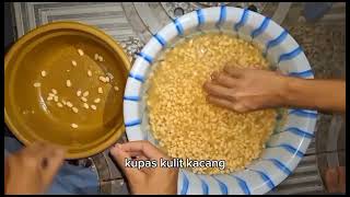 PEMBUATAN TEMPE KACANG TANAH DAN KACANG KEDELAI [upl. by Virgy]