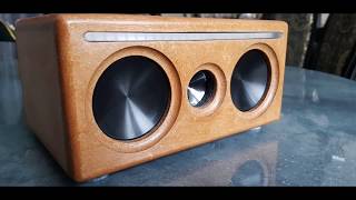 DIY Bluetooth Speaker 2x25wRGB Music color Build AZ [upl. by Riorsson]