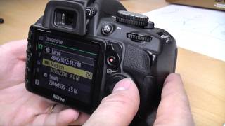 Nikon D3100 DSLR Basic beginners operation tutorial Part 4 [upl. by Lacombe]