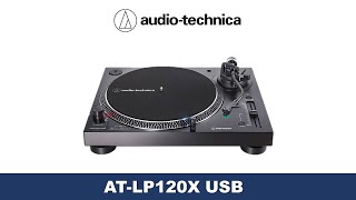 ATLP120XUSB Setup  DirectDrive Turntable Analog amp USB [upl. by Helsie970]